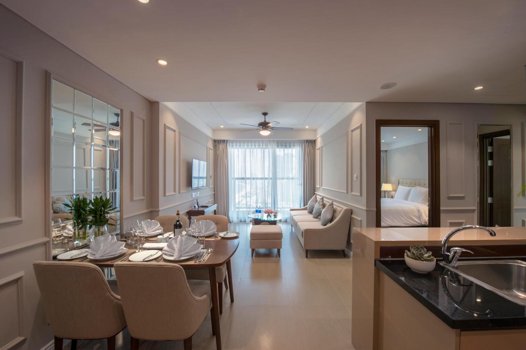 Luxury Beach Condo 5-Star, Rooftop Pool Da Nang Luaran gambar
